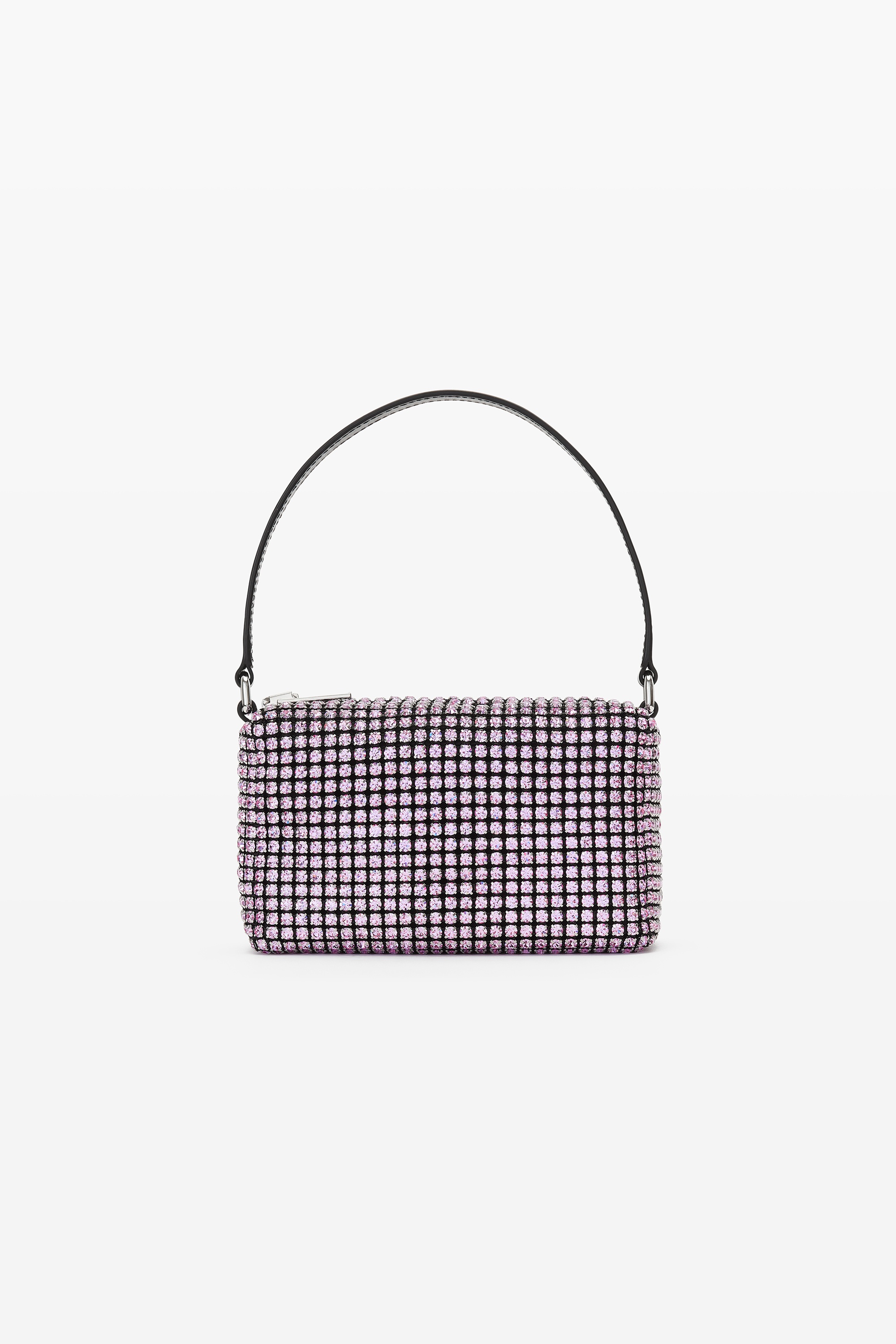 HEIRESS MEDIUM POUCH IN CRYSTAL MESH - 1