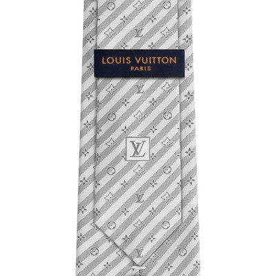 Louis Vuitton Monogram Two-Tone Stripes Tie outlook
