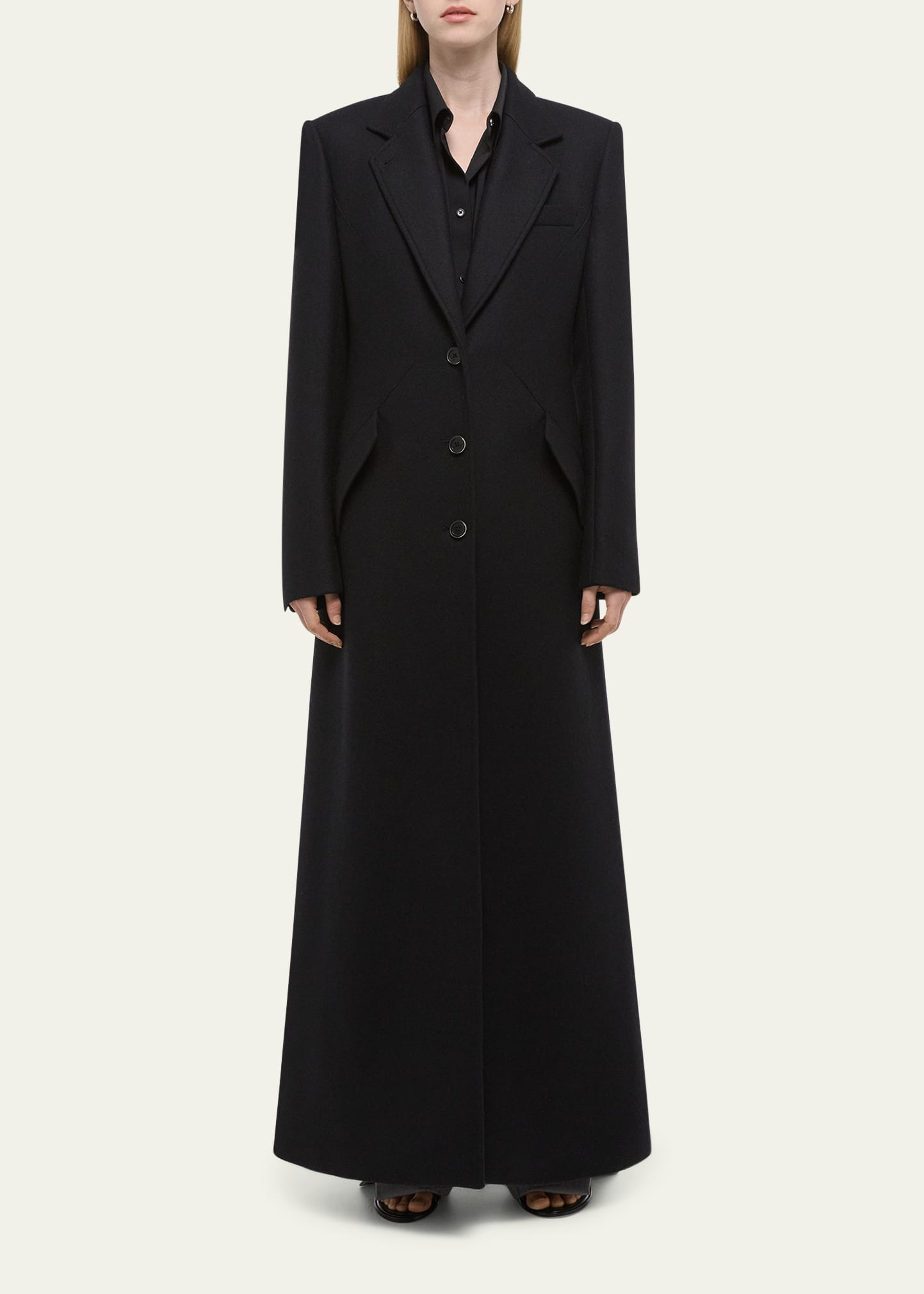 Sculpted Apex Maxi Coat - 2