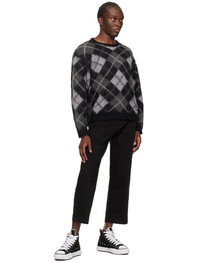 NEIGHBORHOOD Black Brushed Sweater outlook