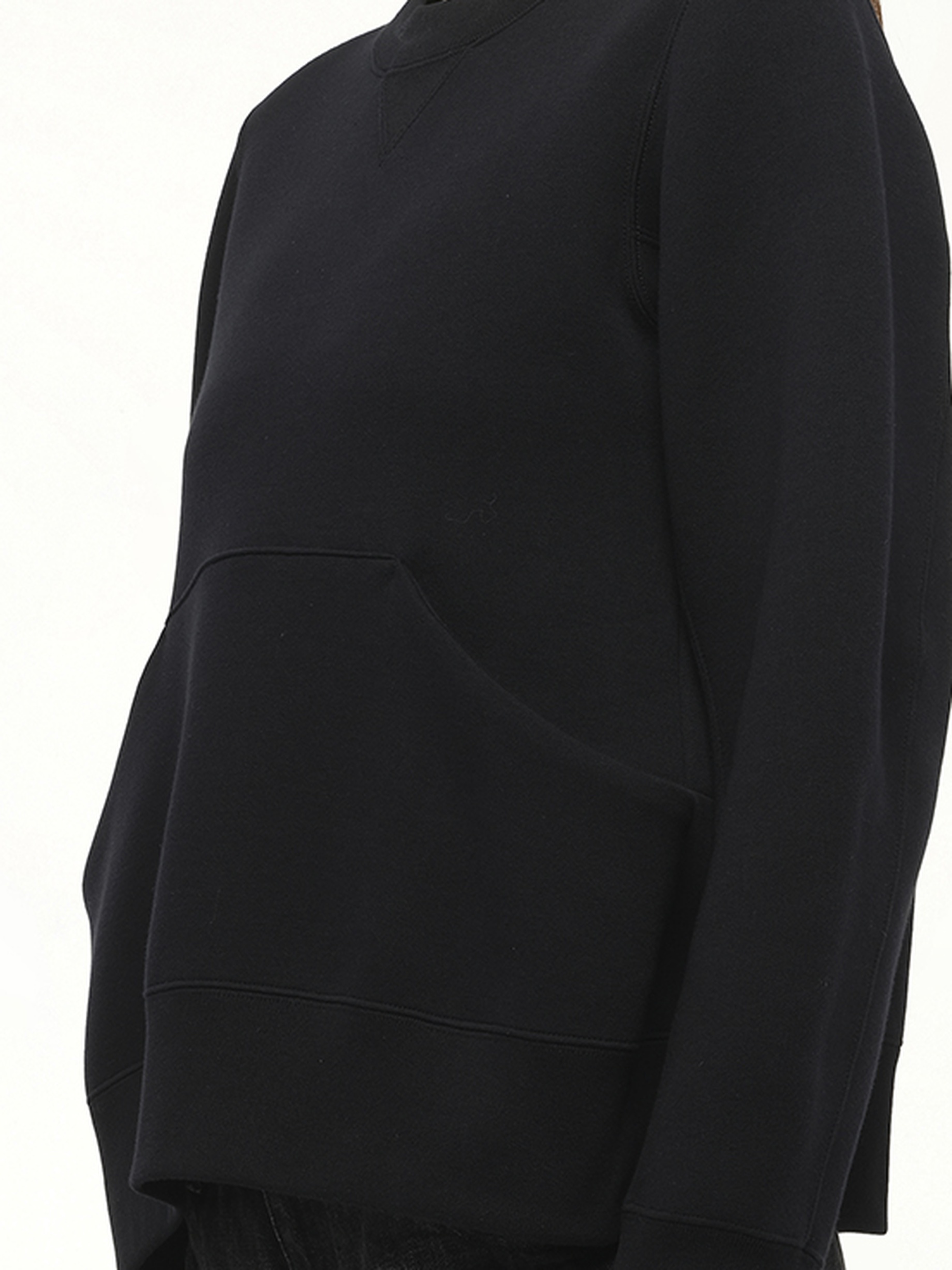 Sponge Sweat Pullover in Black - 3
