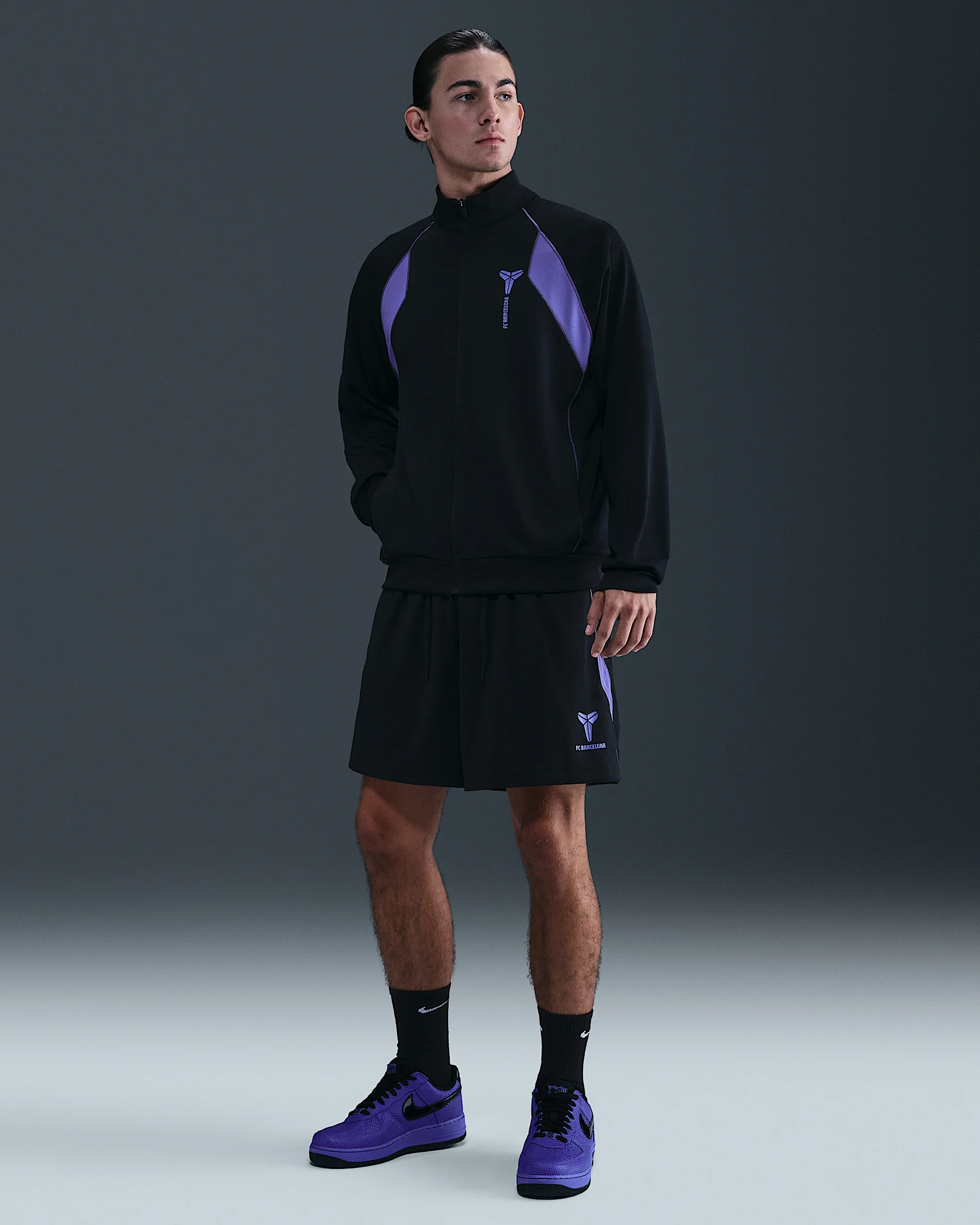 FC Barcelona Away Kobe Dri-FIT Soccer 6" Shorts - 1