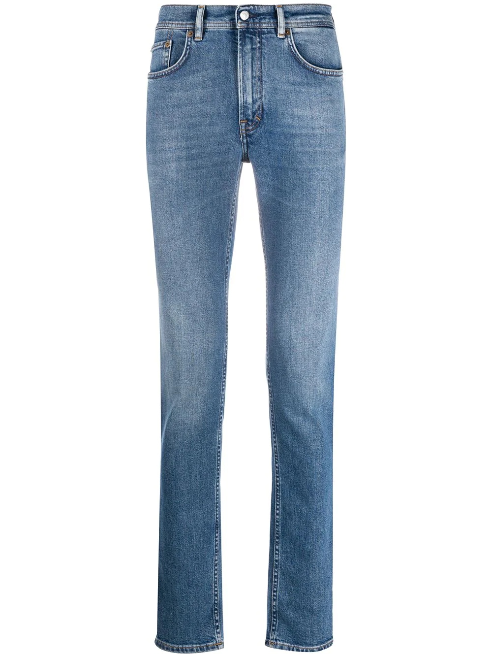 slim-fit mid-rise jeans - 1