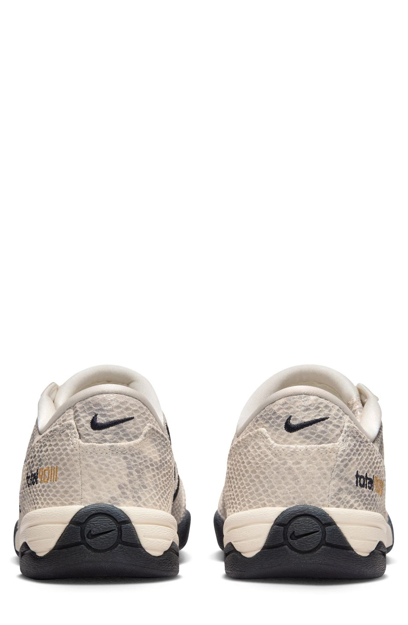 Nike Total 90 Soccer Sneaker in Pale Ivory/Black/Ivory/Gold at Nordstrom - 5