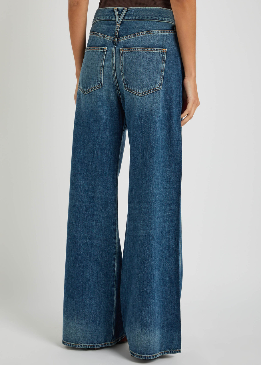 Veronica Beard Kasey Wide-leg Jeans - 3