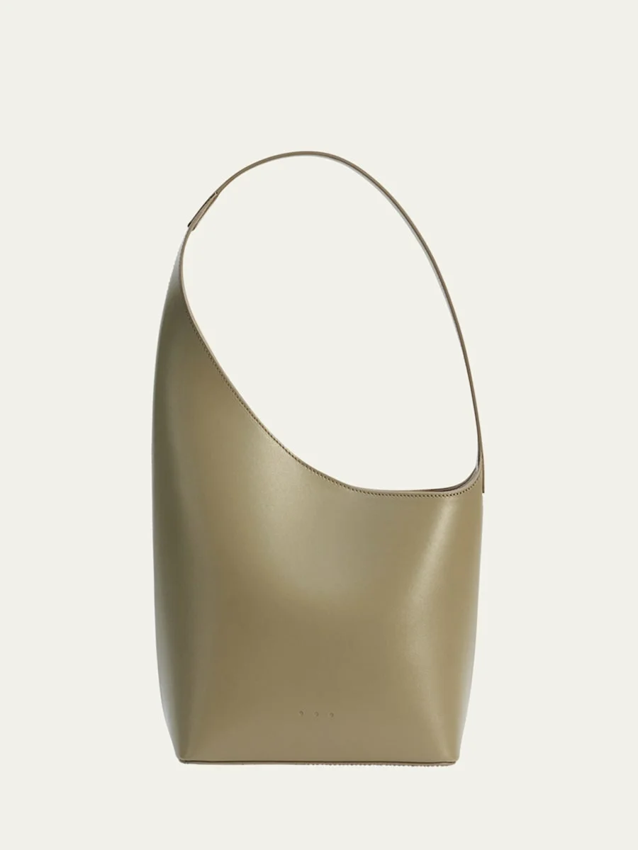 Demi Lune Smooth Calfskin Shoulder Bag - 1