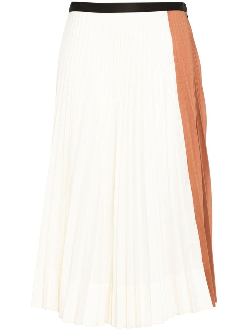 high-waist pleated skirt 1