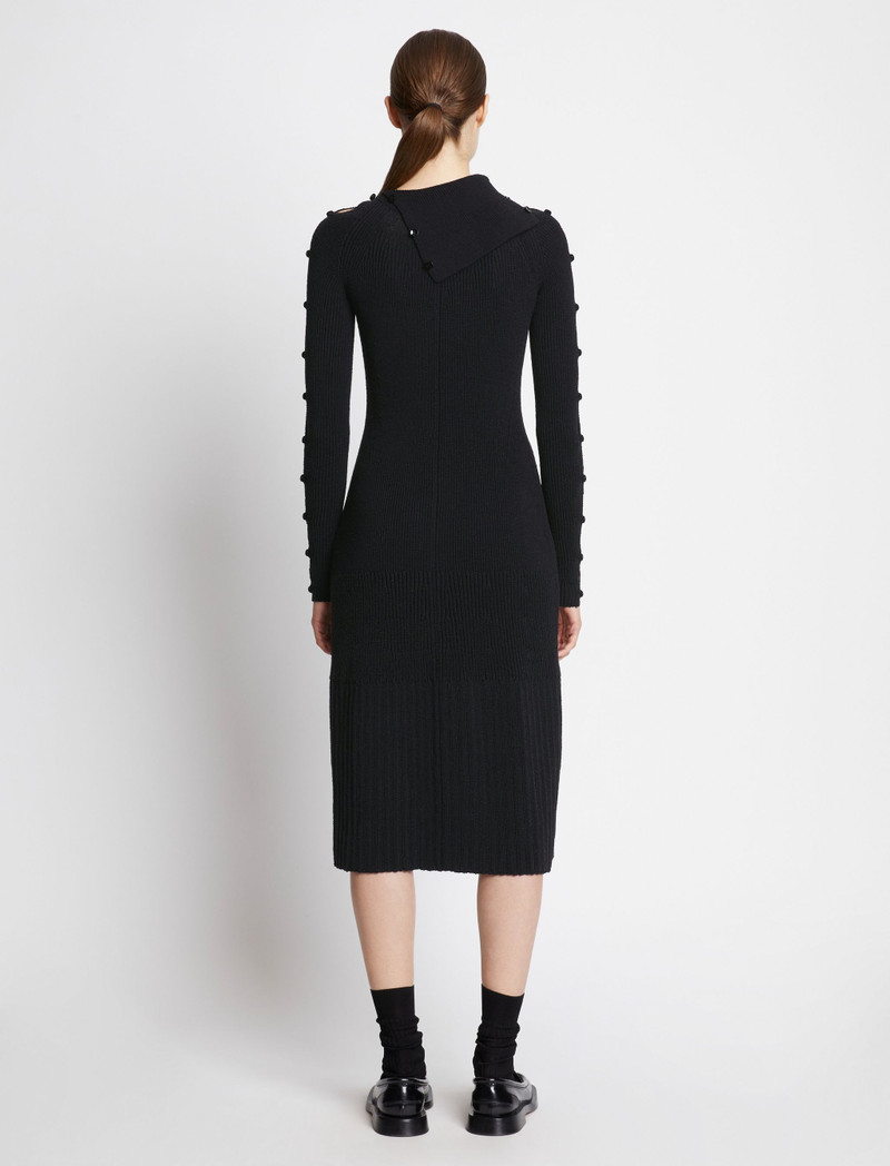 Cotton Rib Knit Dress 4