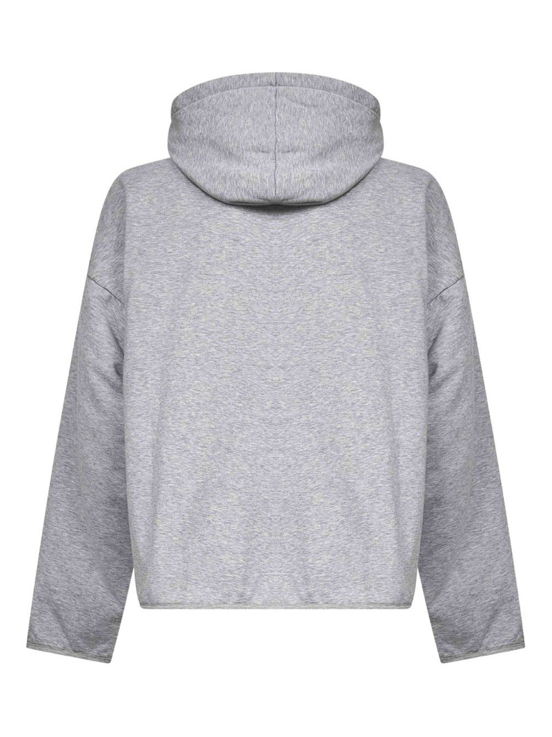 MM6 Maison Margiela dropped-shoulder hooded sweatshirt outlook