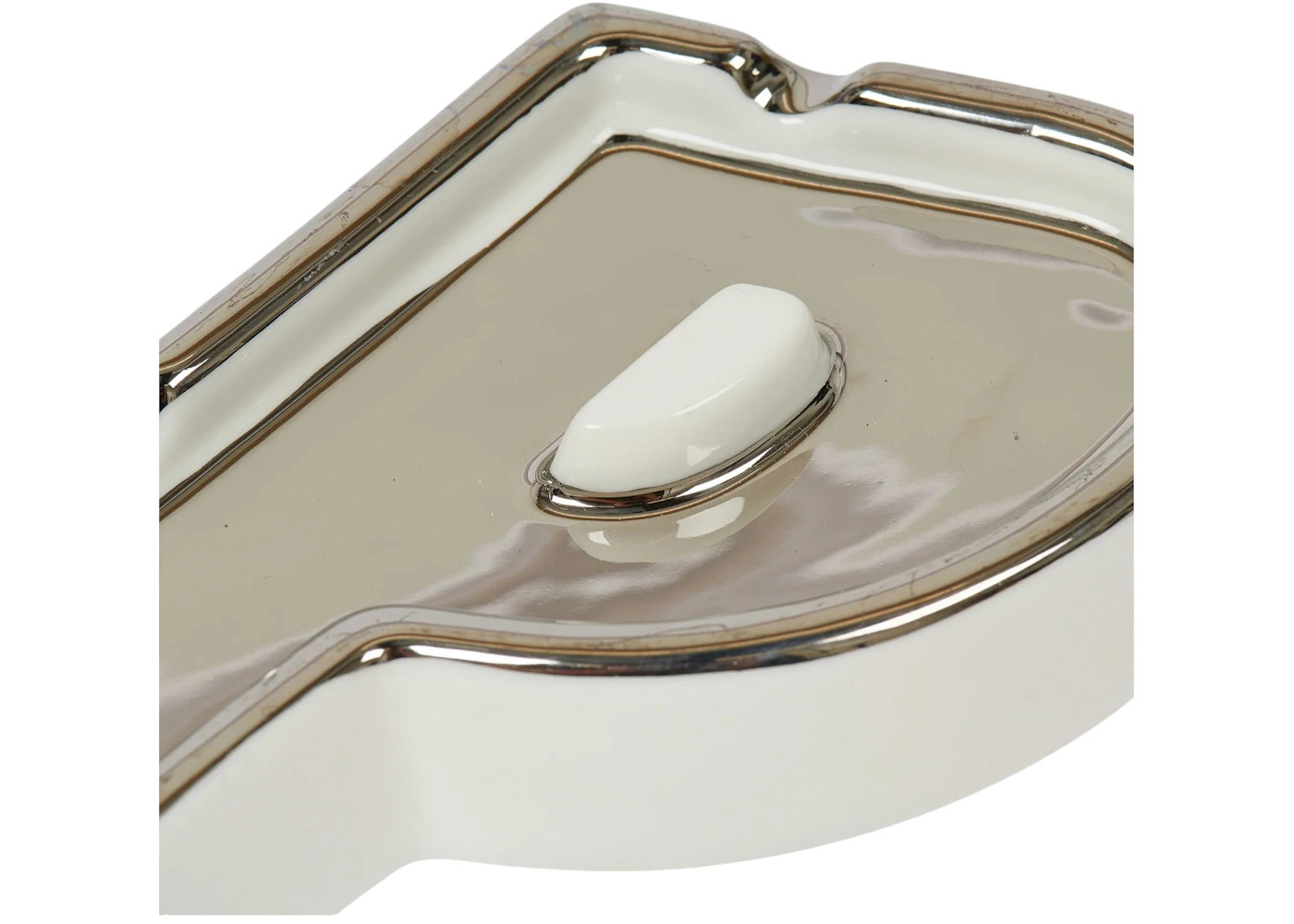 Palace Logo Ashtray White/Silver - 2