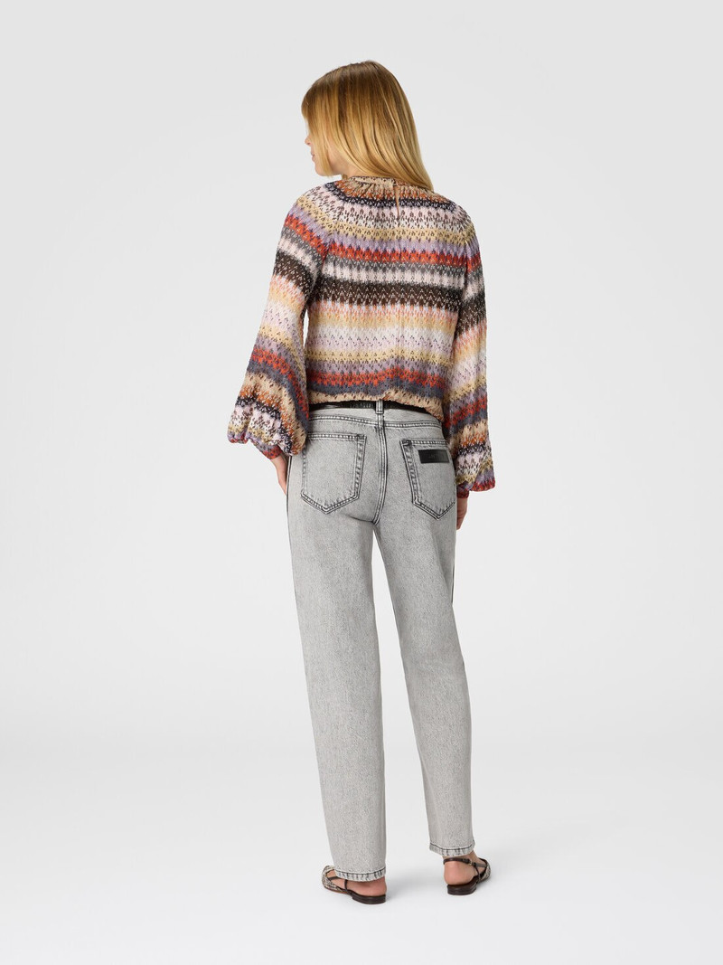 Long Sleeve Blouse in Lace 3