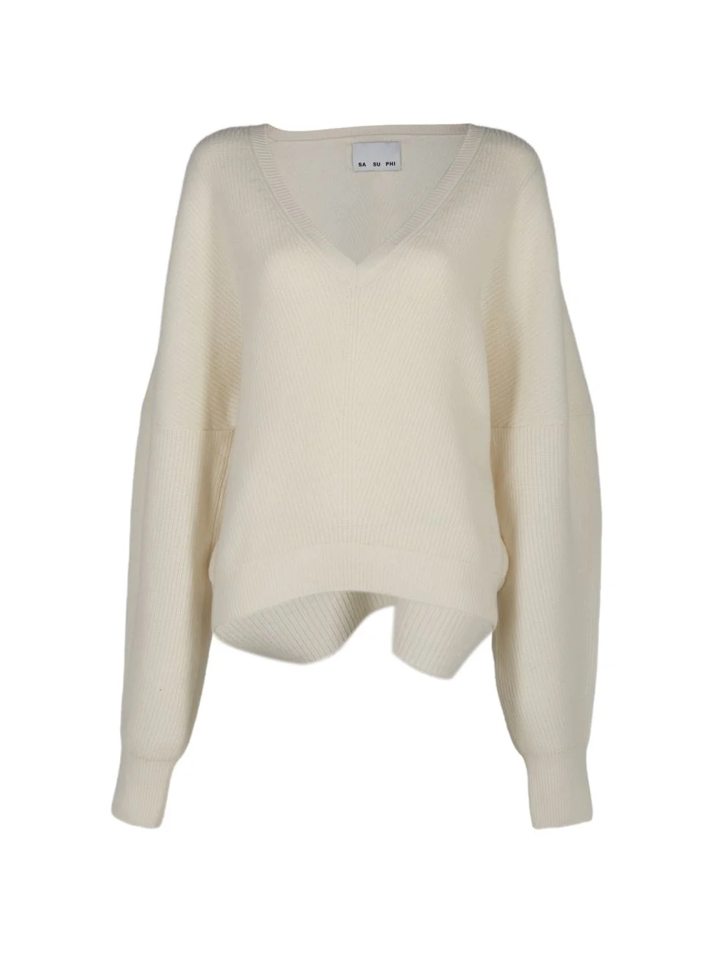 English V-neck sweater - 1