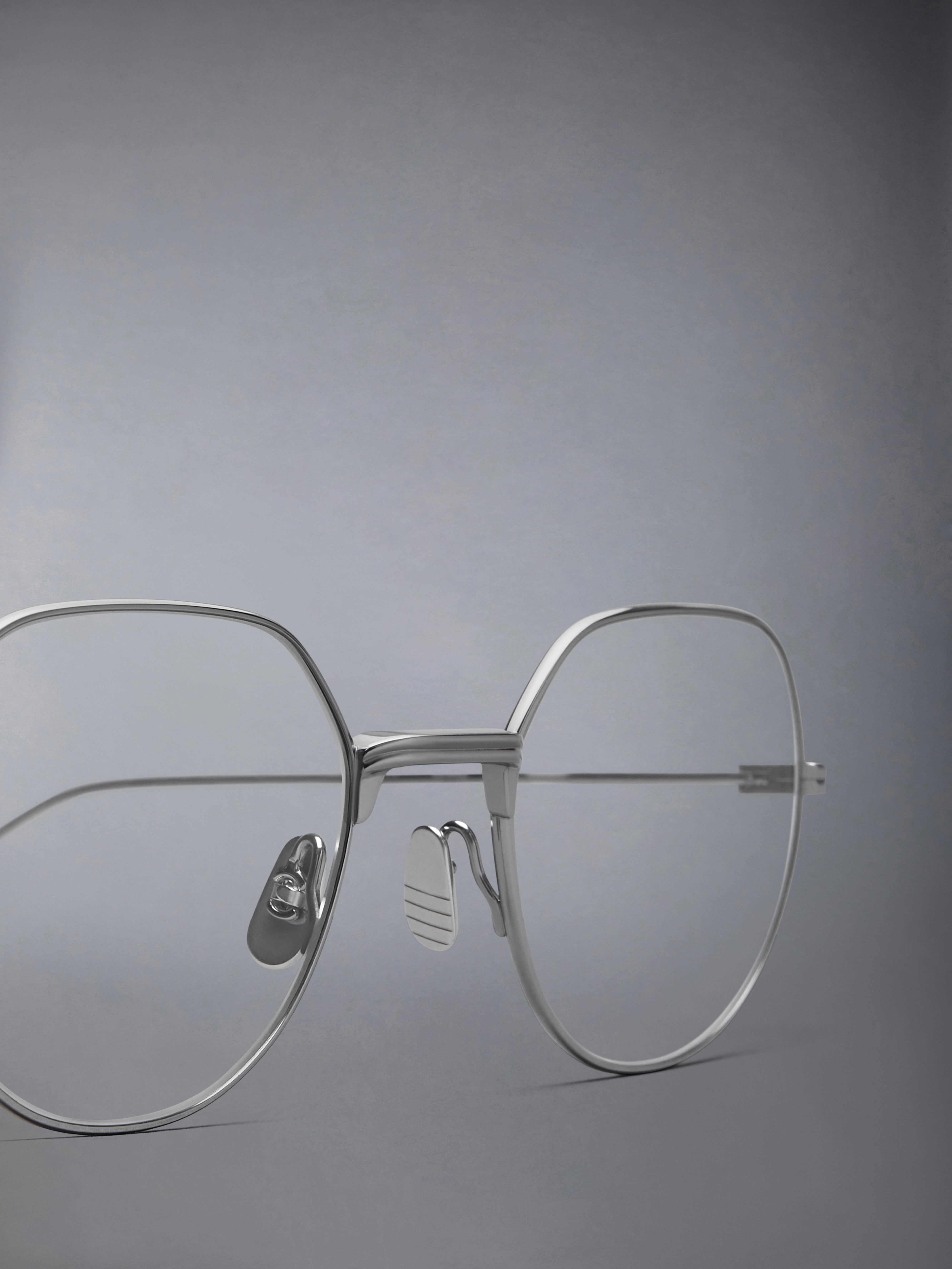 TITANIUM ROUND EYEGLASSES - 3