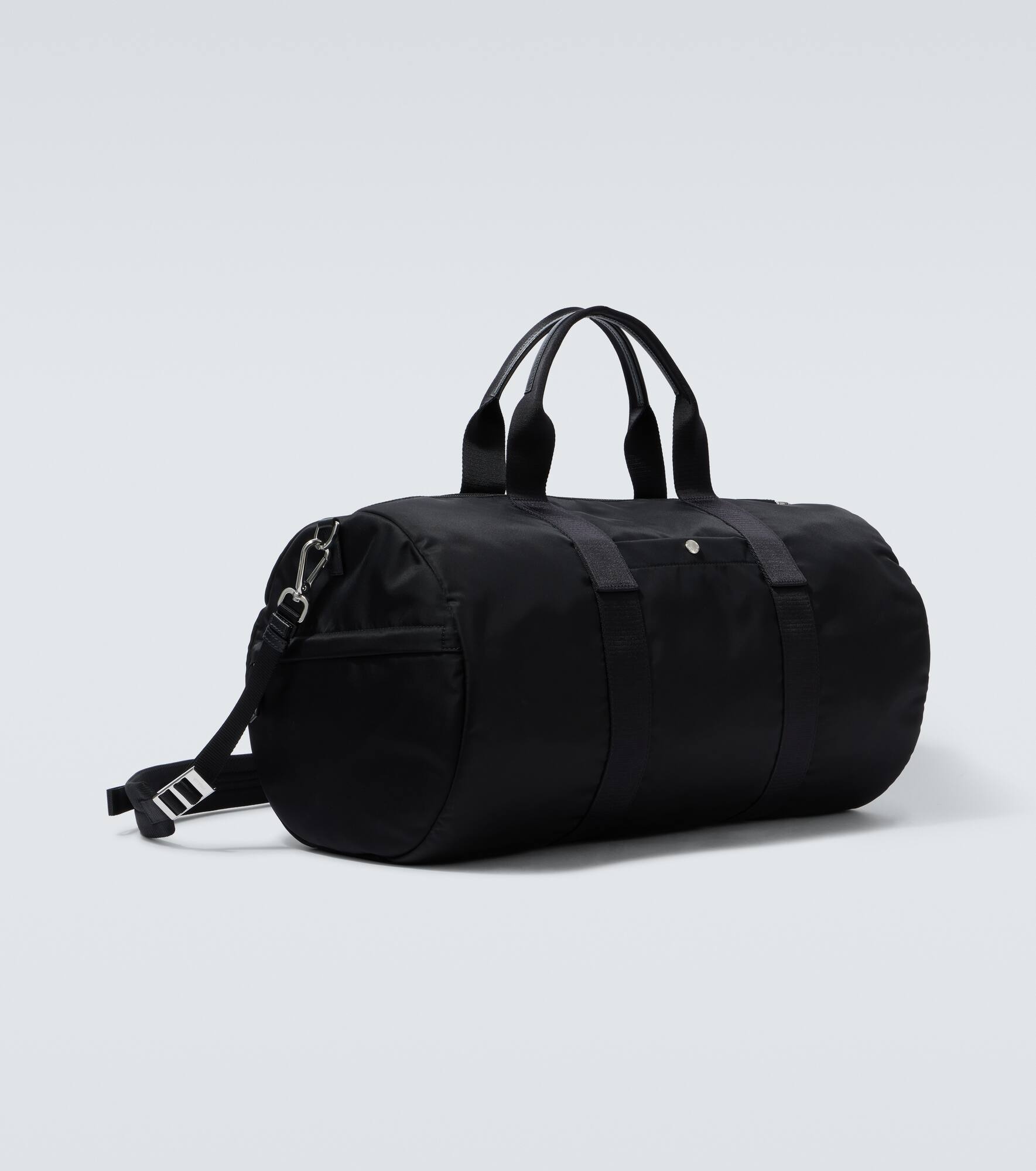 Re-Nylon leather-trimmed duffel bag - 4