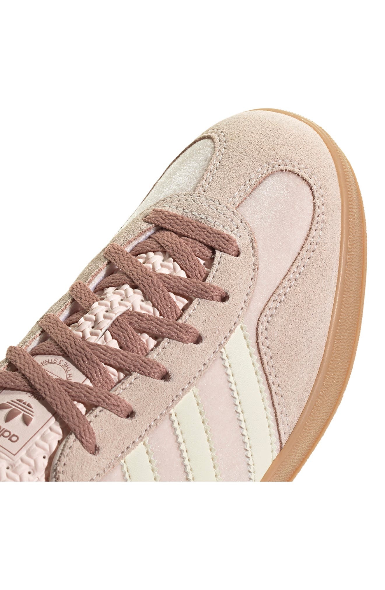 adidas Gazelle Indoor Sneaker in Wonder Quartz/Warm Clay/Gum at Nordstrom - 8