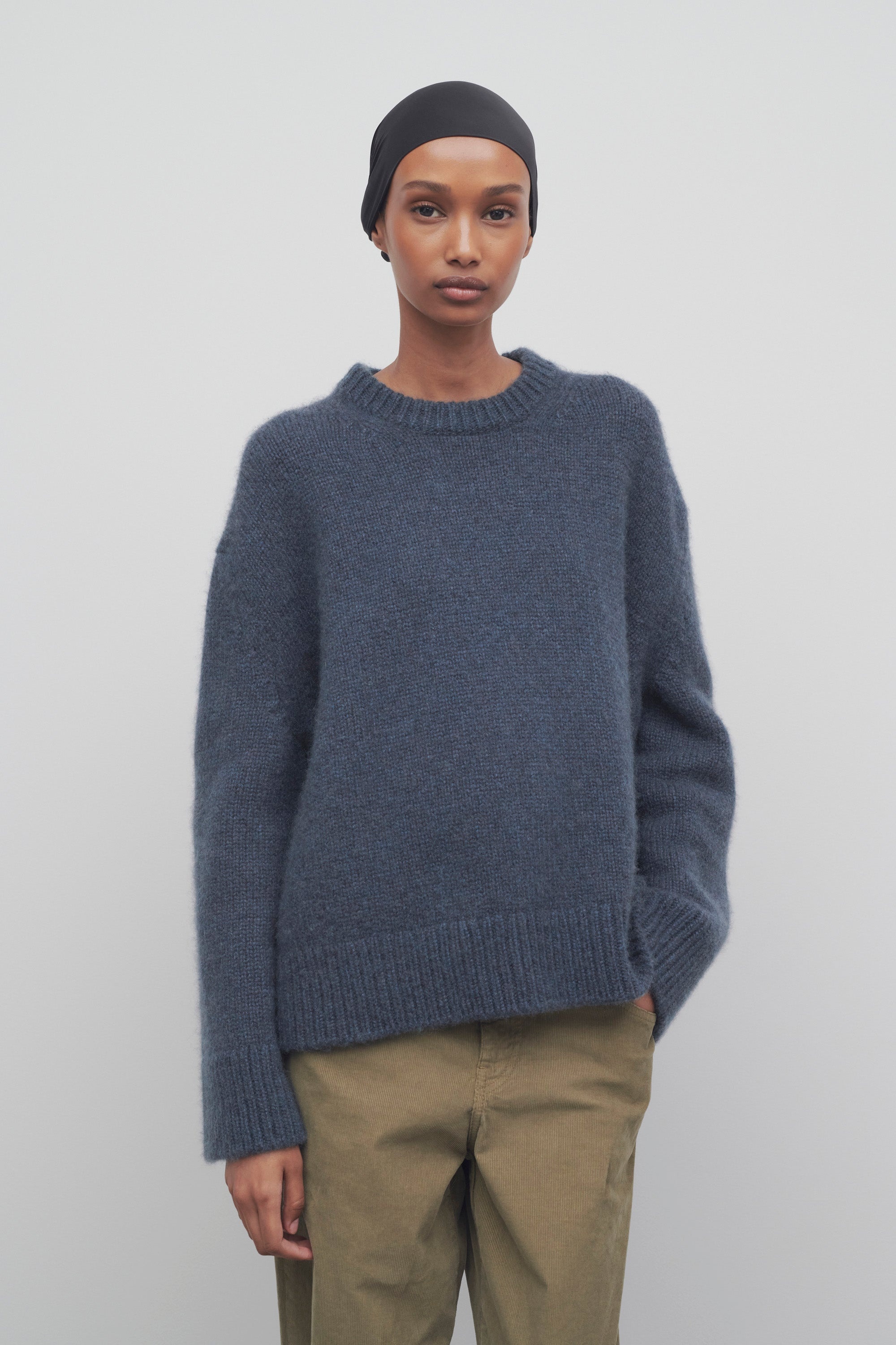 Hamis Sweater in Cashmere and Mohair - 3