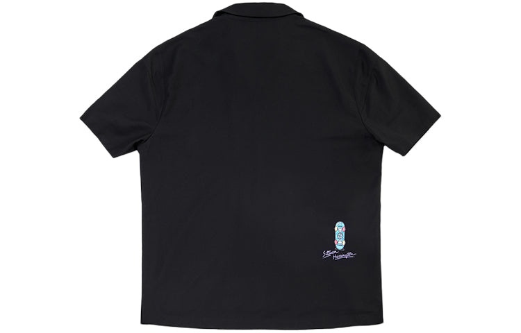 Li-Ning x Steven Harrington Graphic Shirt 'Black' ASHR140-1 - 2