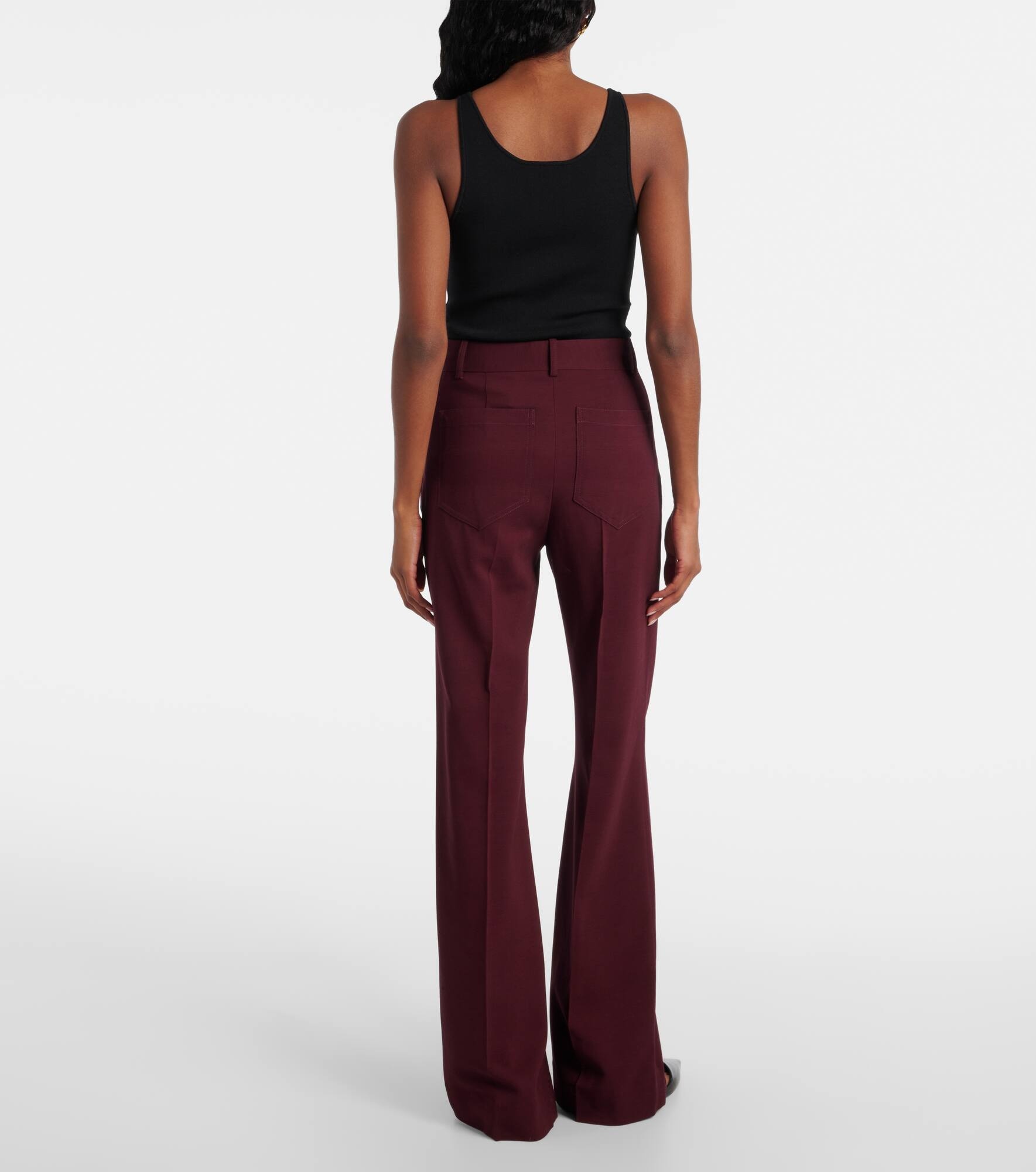Alina high-rise wide-leg pants - 3