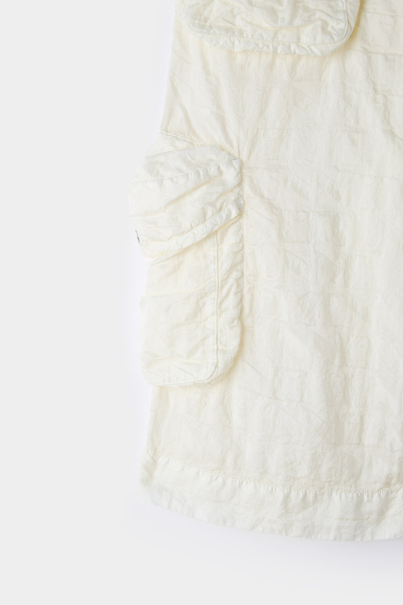 ALLOVER SHORT ELASTIC PANTS / cream 6