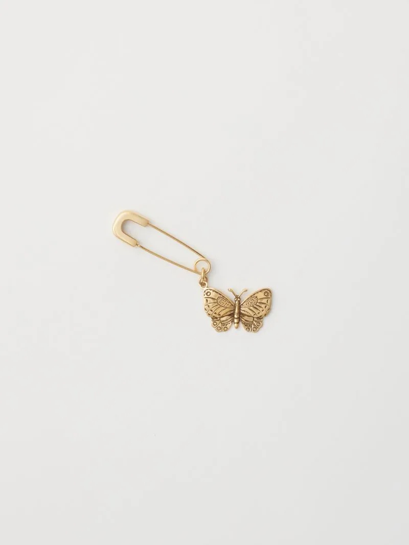 BUTTERFLY CHARM EARRING - 1