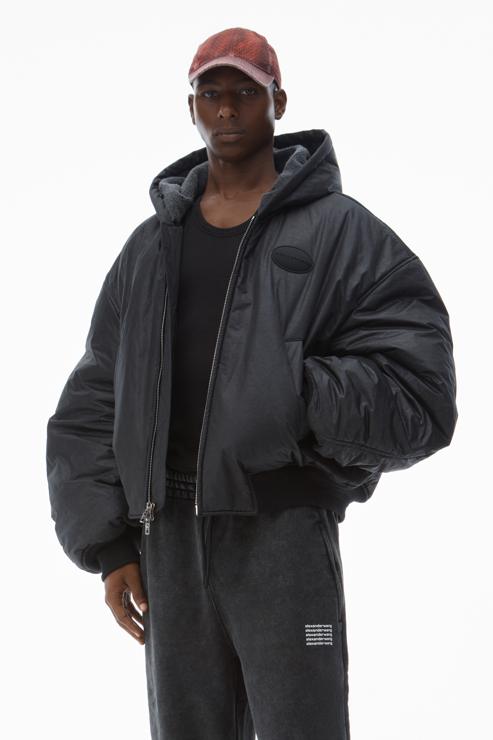 SWEATPANT IN DENSE FLEECE - 5