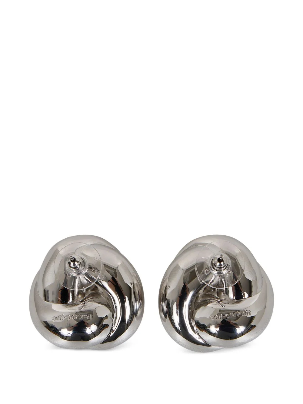 knot-detail earrings - 1