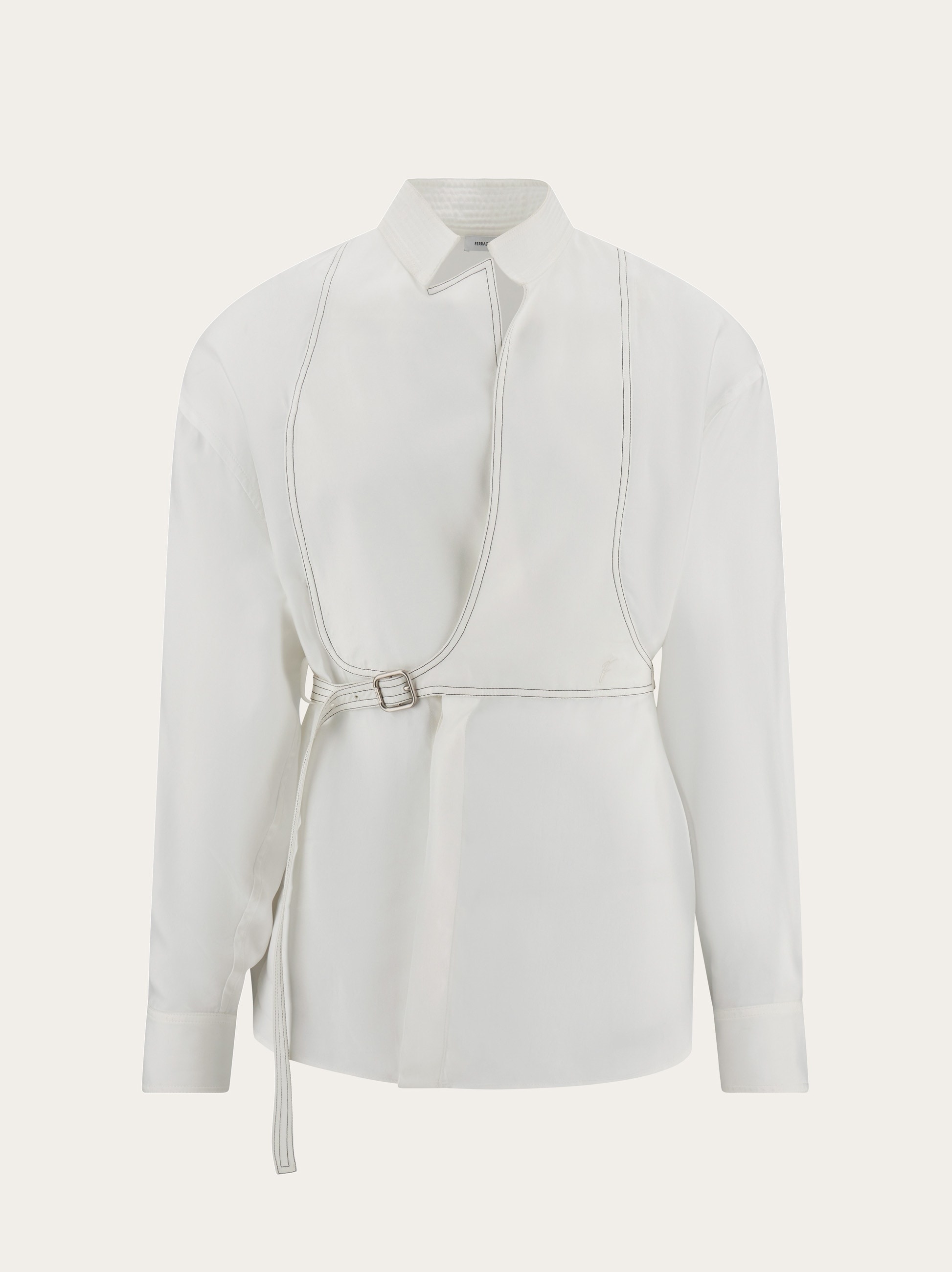 Bib detail shirt - 1