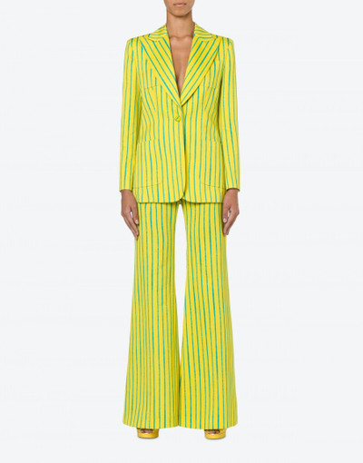 Moschino PINSTRIPES TWILL JACKET outlook