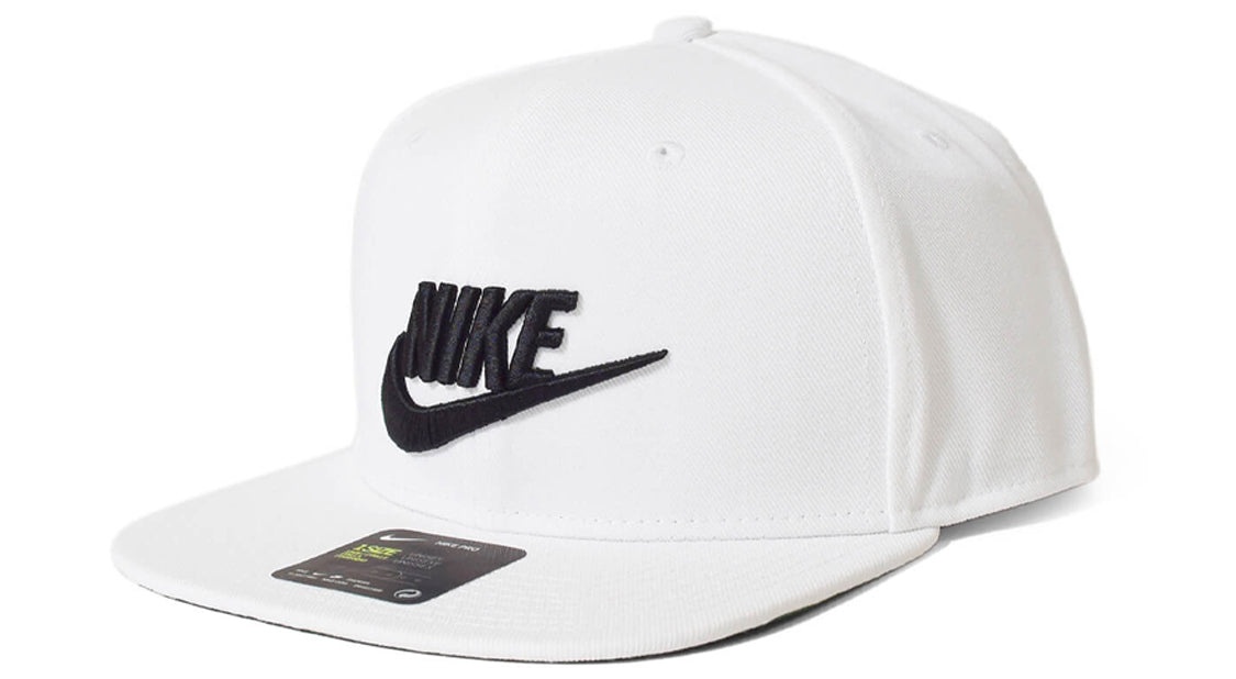 Nike Futura Pro Snapback Cap Athleisure Casual Sports White 891284-100 - 2