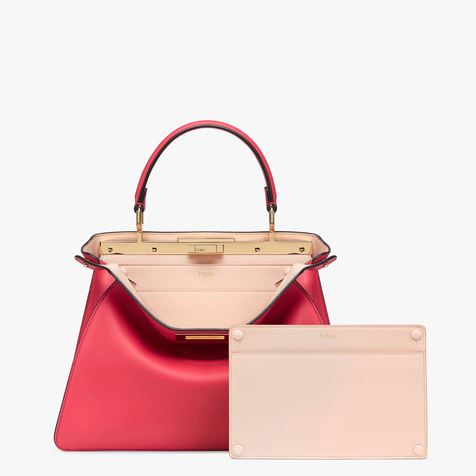 Red leather bag - 3
