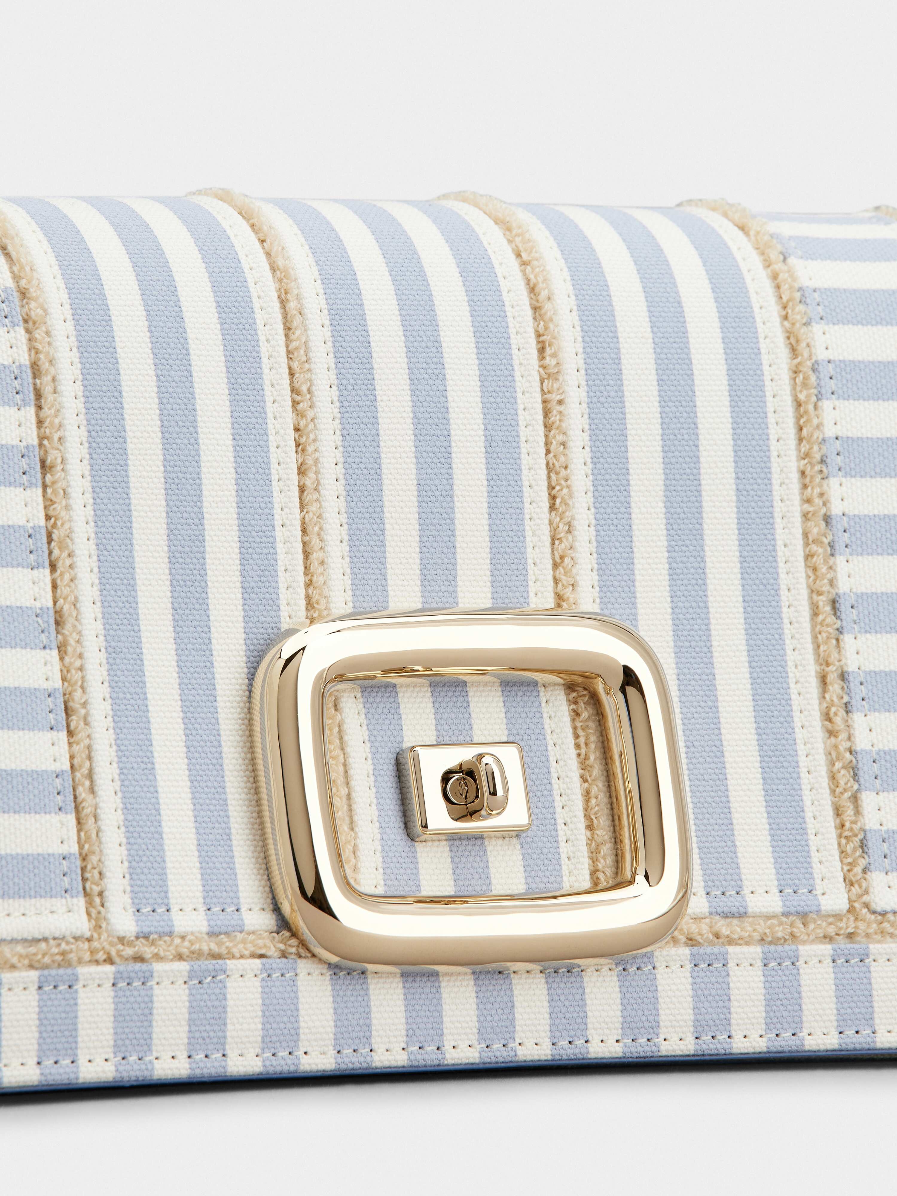 Viv' Choc Summer Stripes Bag in Fabric - 6