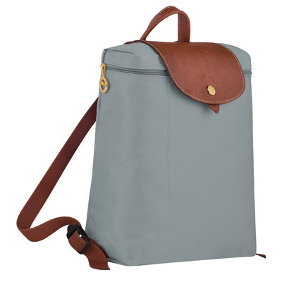 Longchamp Le Pliage Original M Backpack Steel - Recycled canvas outlook