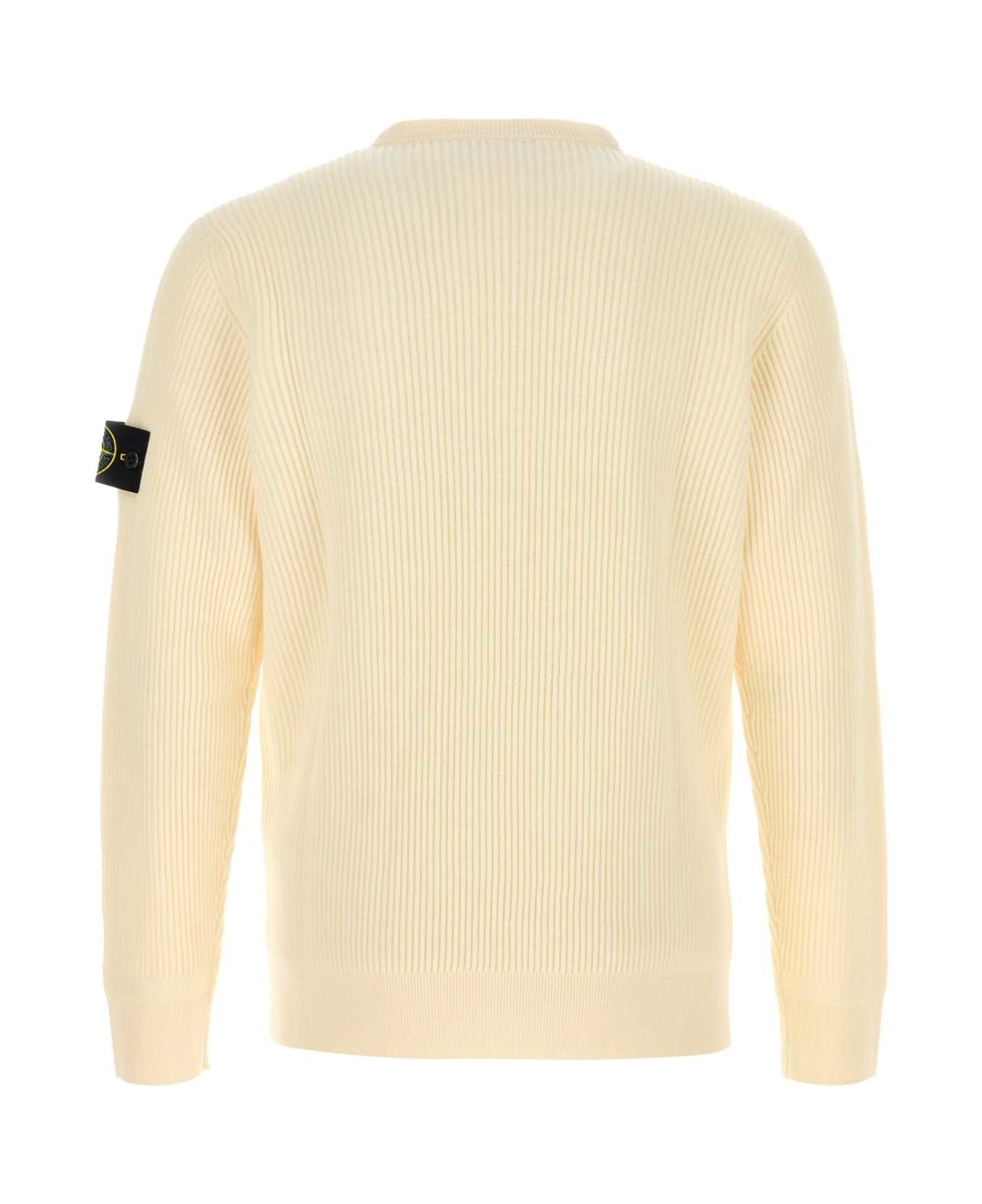 Cream Wool Sweater - 2
