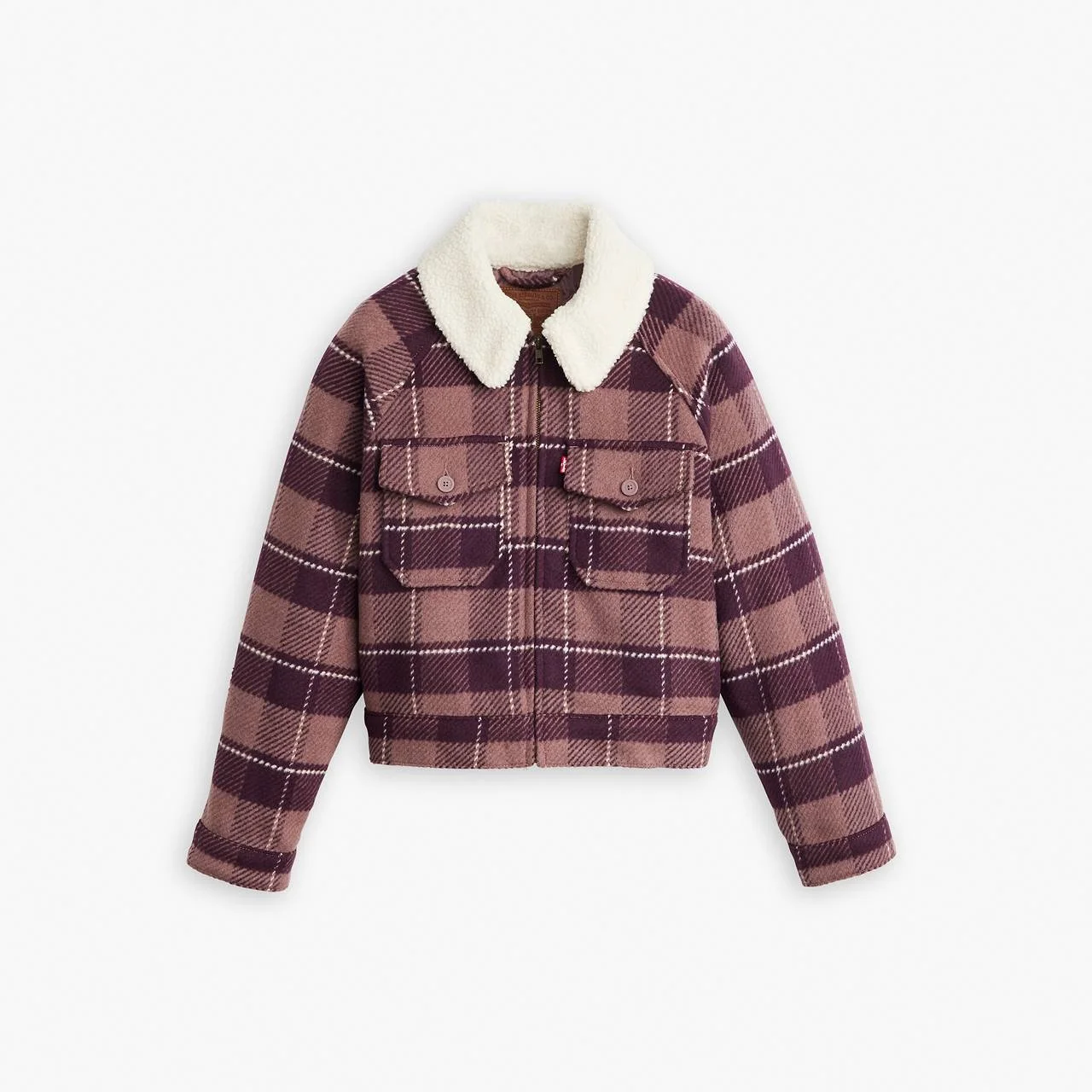 SHRUNKEN '90S FLANNEL JACKET - 1