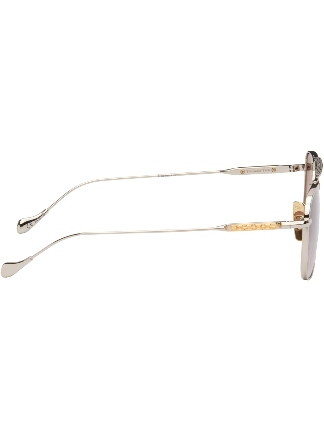 Silver The Great Frog Edition Richards Sunglasses - 2