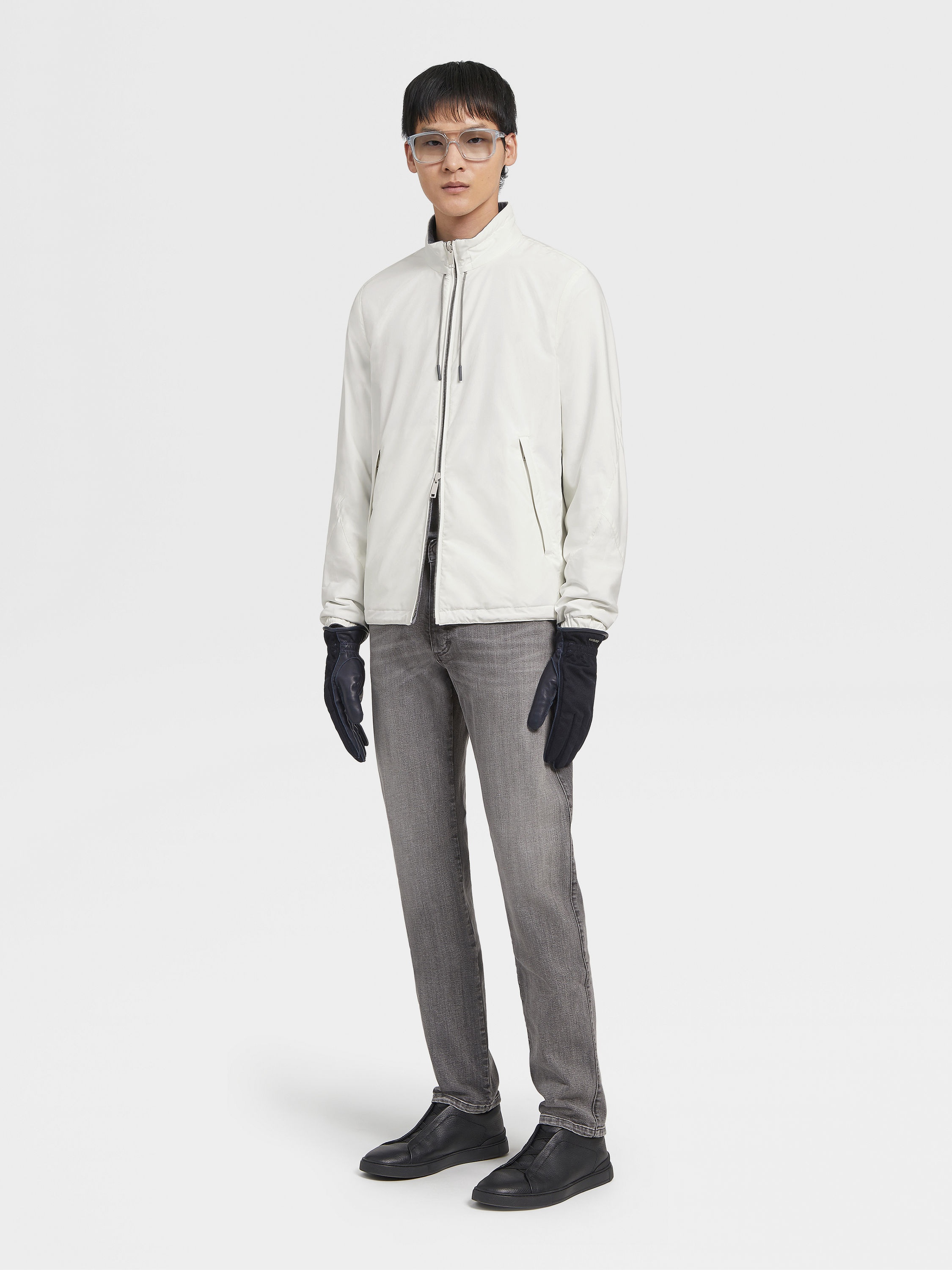 TECHNICAL FABRIC REVERSIBLE BREZZA BLOUSON - 2