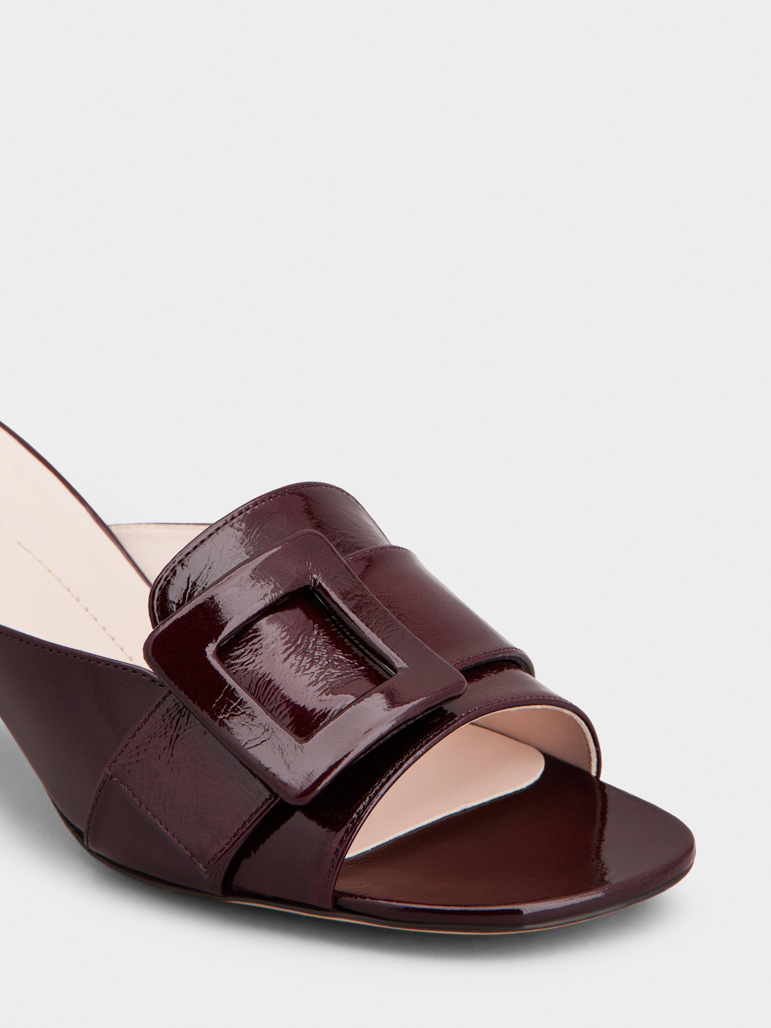 Viv' Canard Mules in patent leather - 3