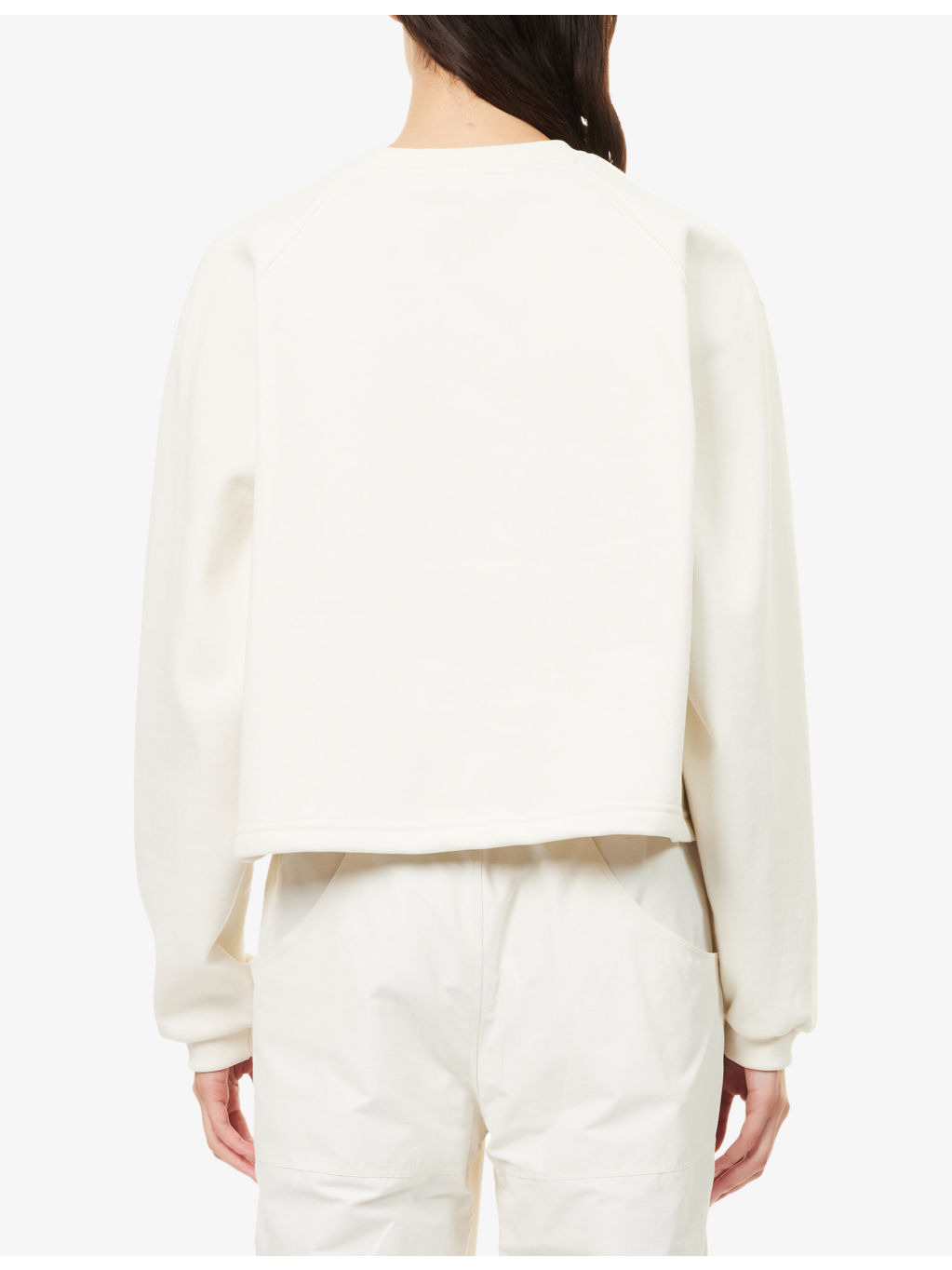 TNF Cropped Cotton Blend Sweatshirt - 4