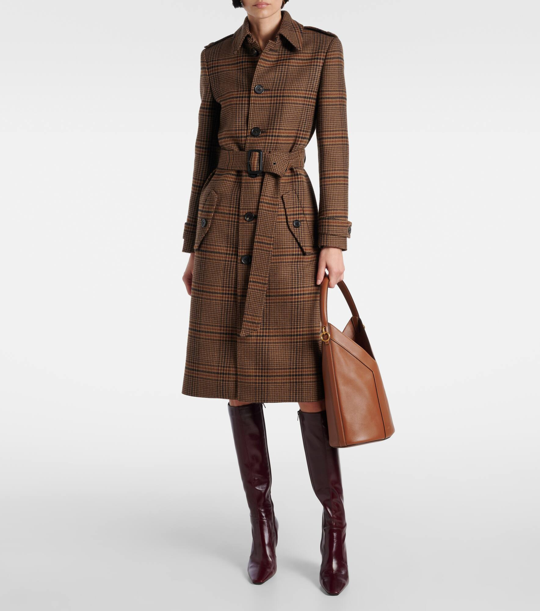 Francoise 95 leather knee-high boots - 3