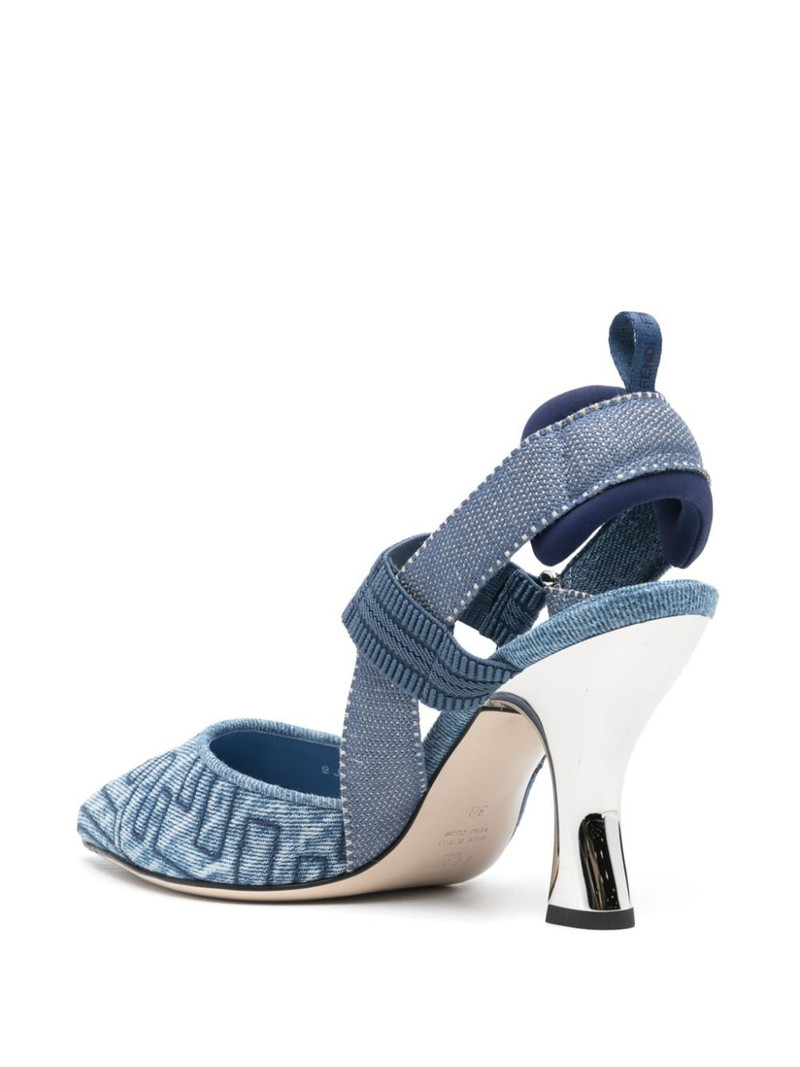 ColibrÃ¬ 85mm denim sandals 3