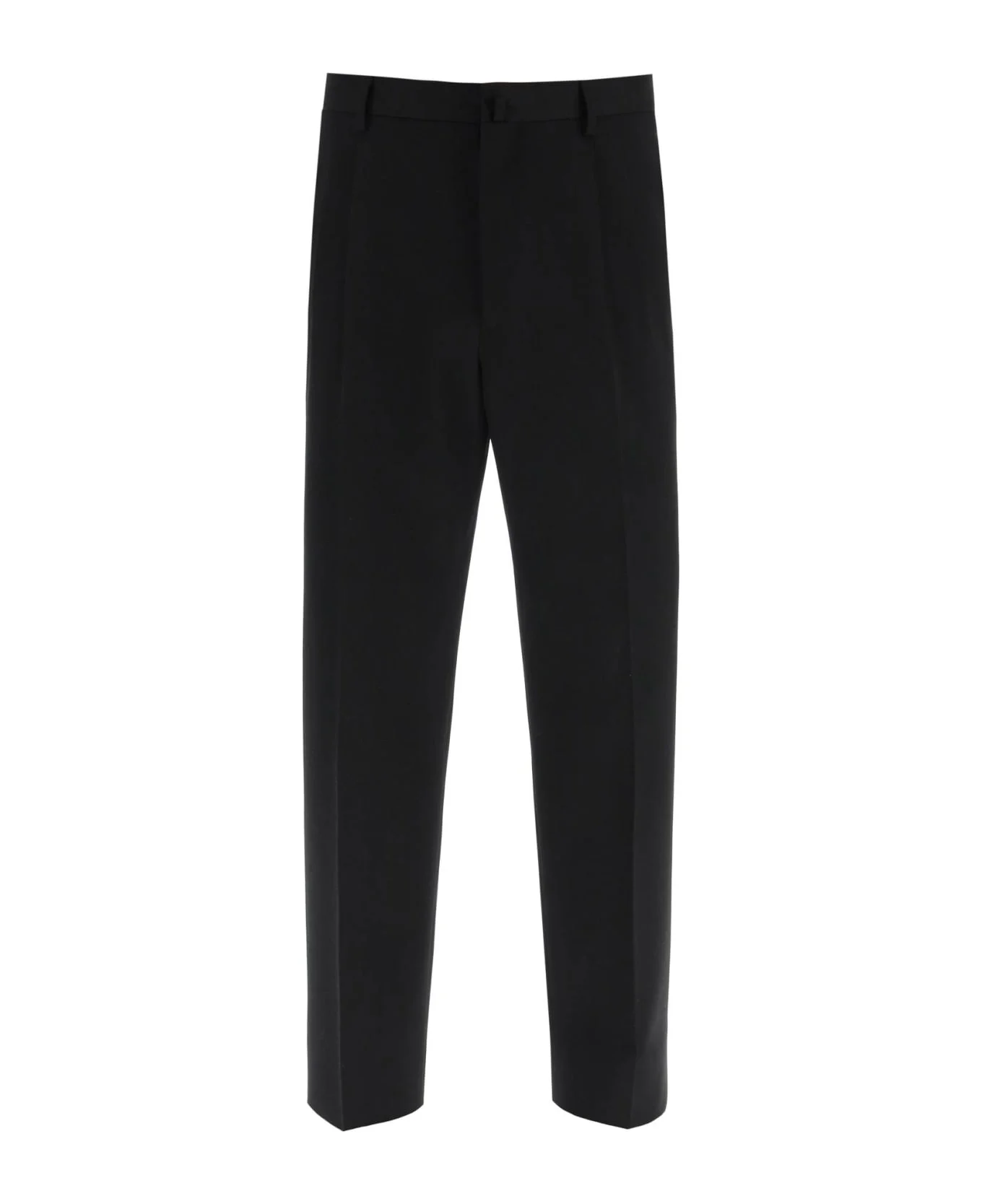 Wool Cigarette Trousers - 1