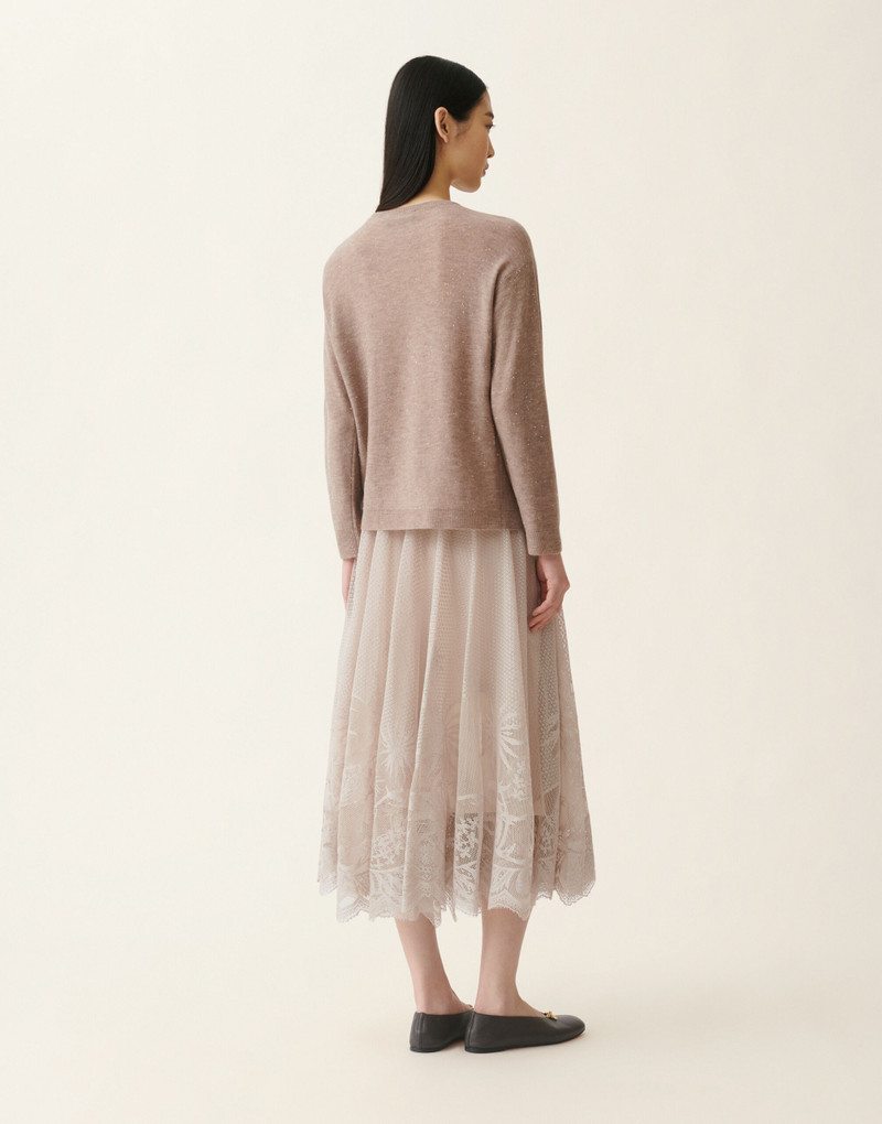 Wool sweater with sequins 4