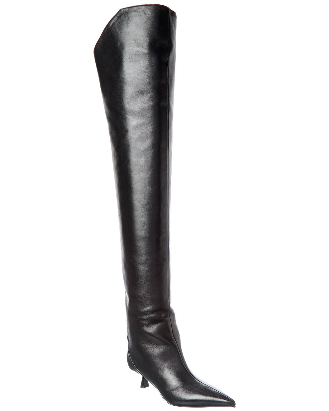 Jimmy Choo Vari 45 Leather Over-The-Knee Boot - 1