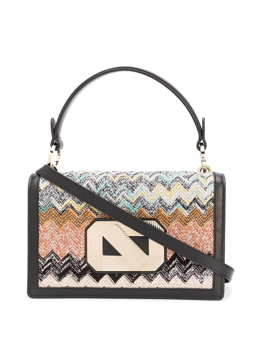 zigzag crochet bag - 1