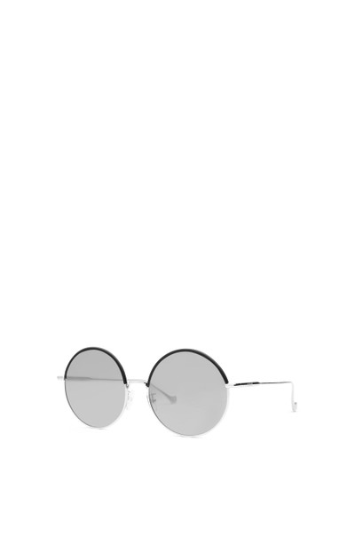 Loewe Round Sunglasses in metal and calfskin outlook