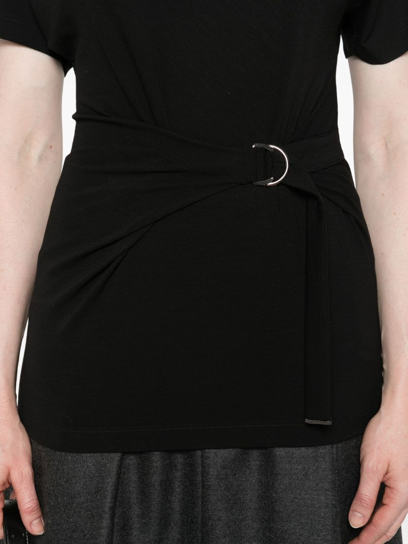 tie-front short-sleeve top 5