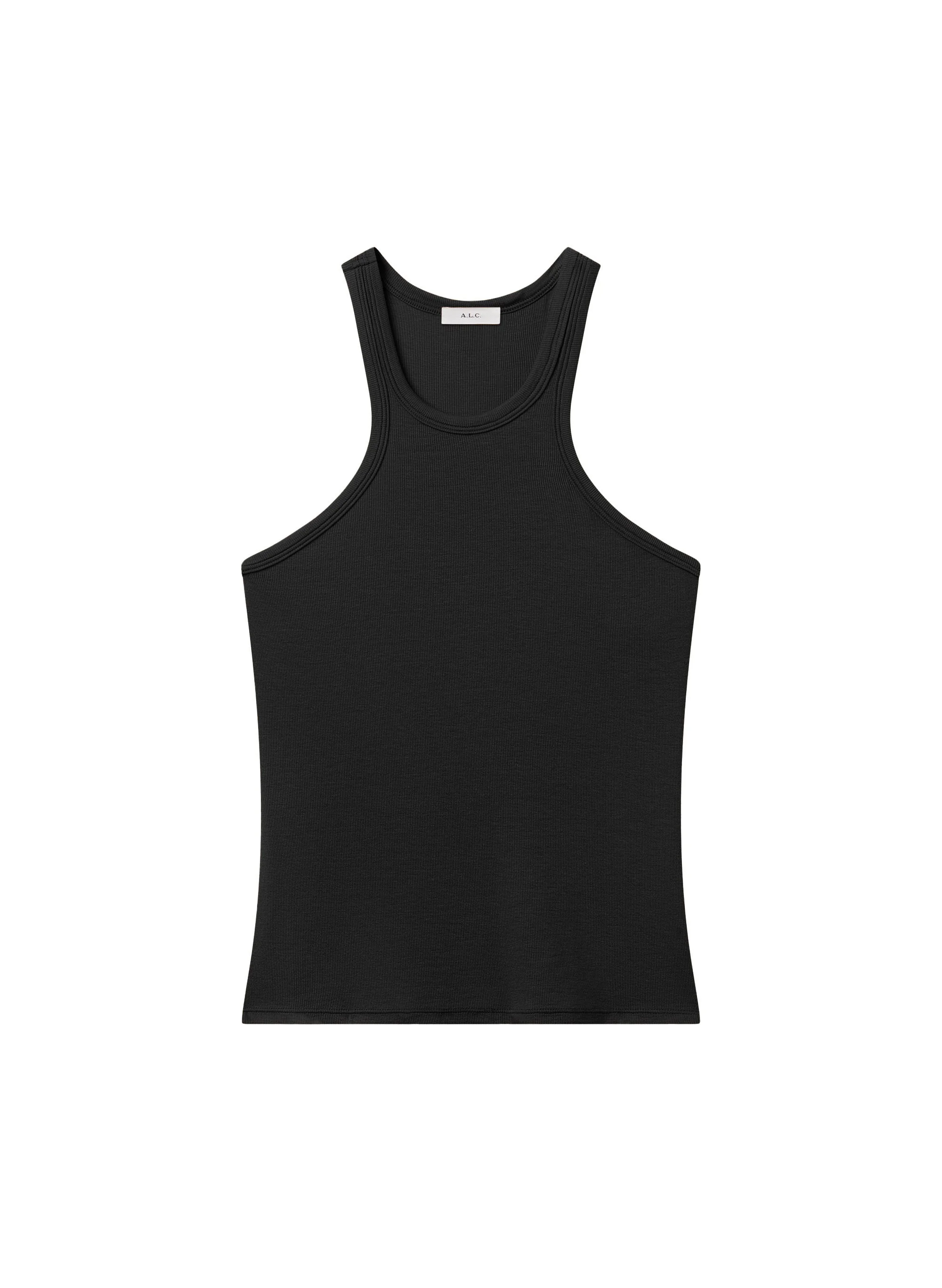 Dean Racerback Rib Knit Tank - 1
