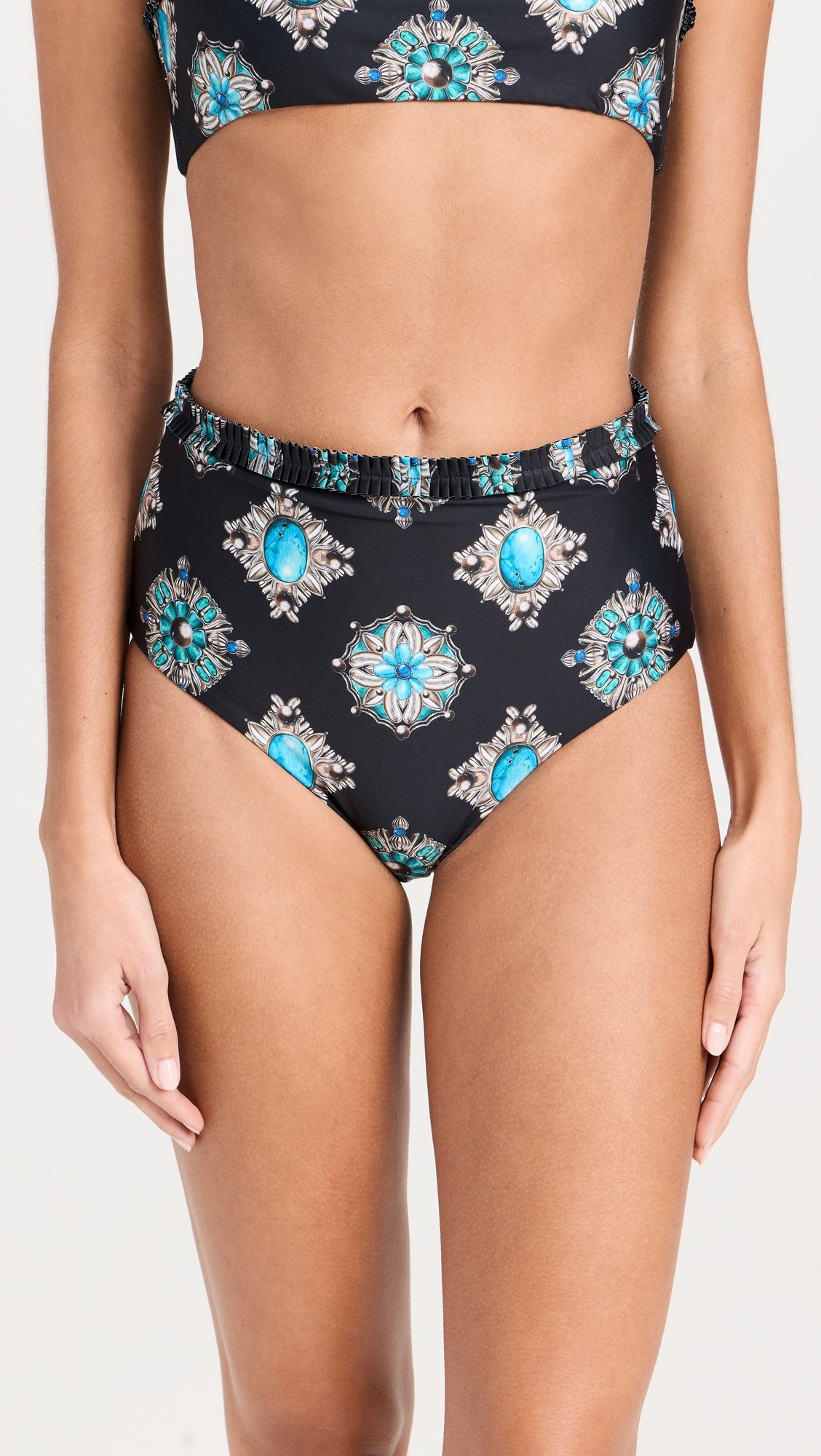 Nopal Platero Bikini Bottoms - 1