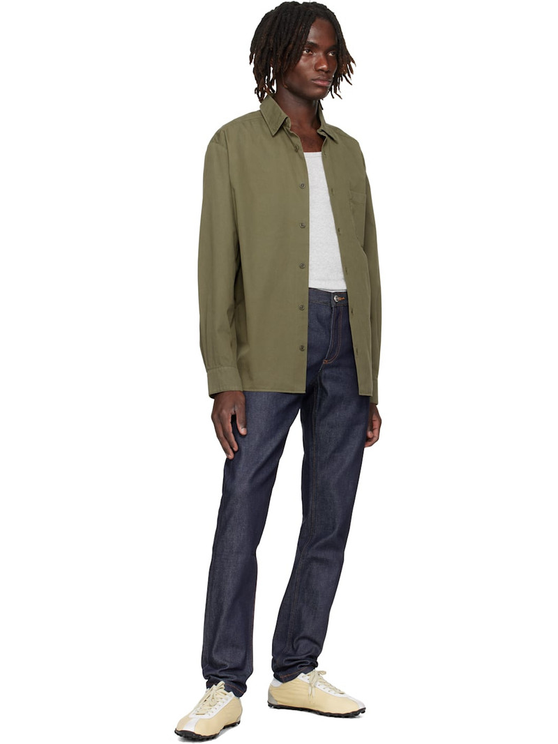 A.P.C. Khaki Malo Shirt outlook