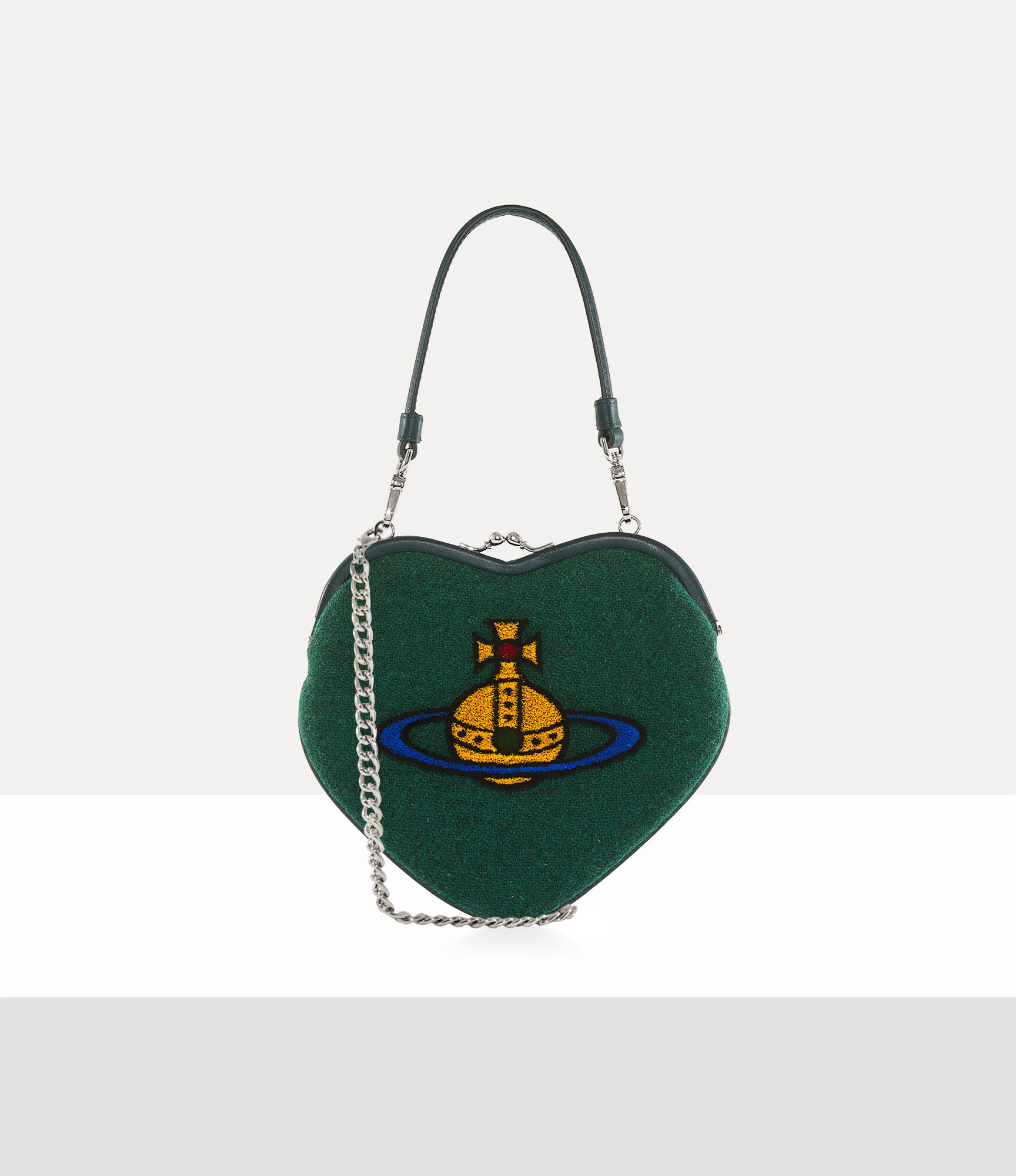 BELLE HEART FRAME PURSE - 5